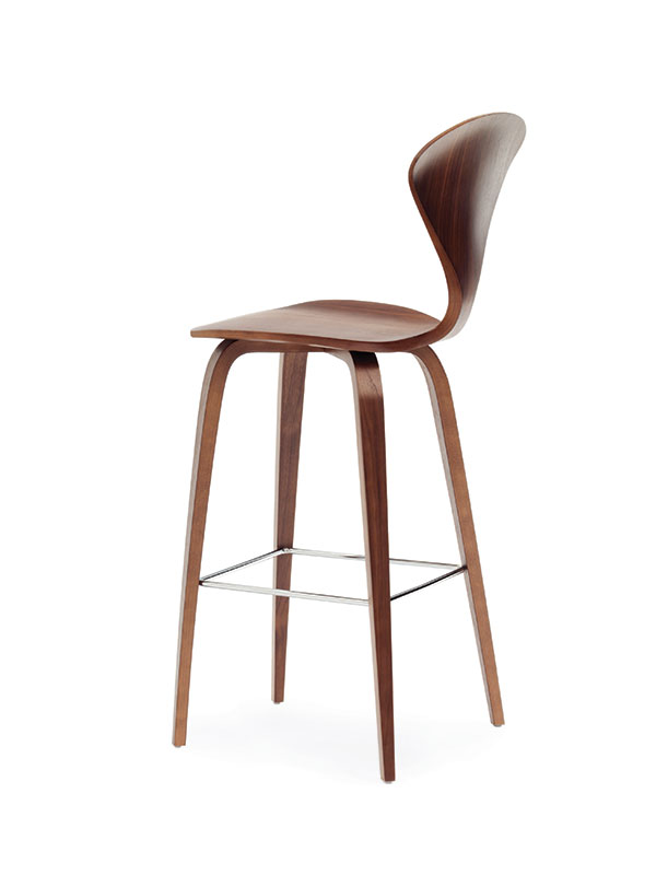 Taburete Cherner Wood Nogal-0