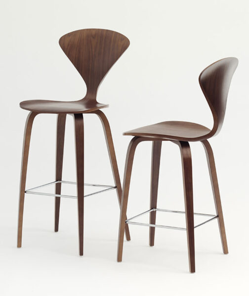Taburete Cherner Wood Nogal-249423