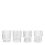 Set 4 Vasos - Transparente +39,00 €