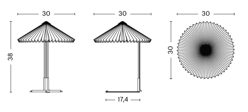 Lámpara Matin Table-247260