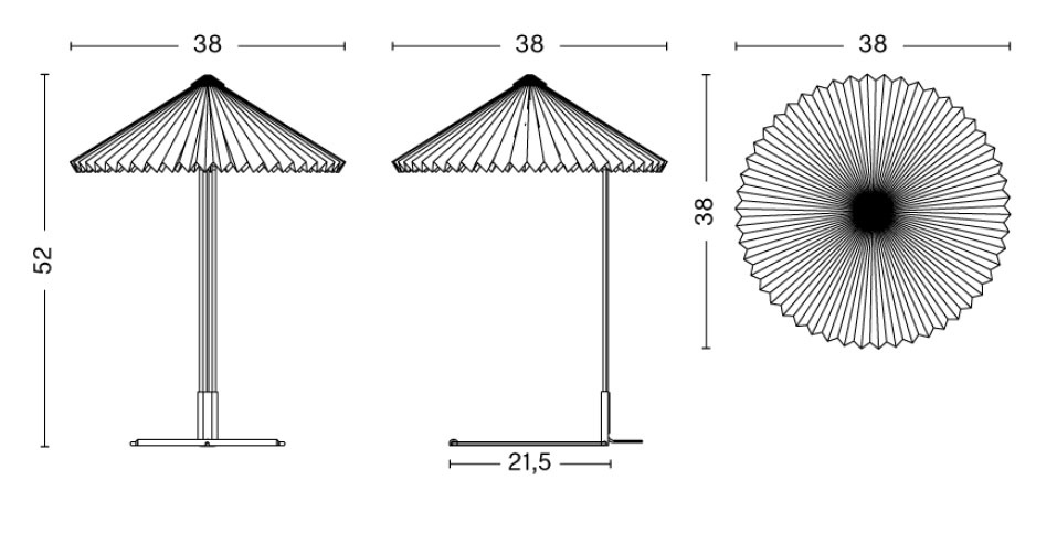 Lámpara Matin Table-247261