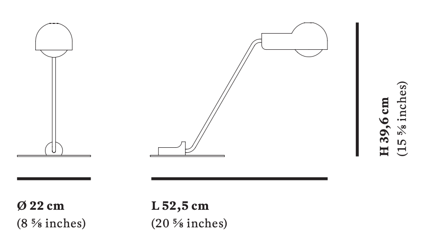Lámpara Domo Table-251593
