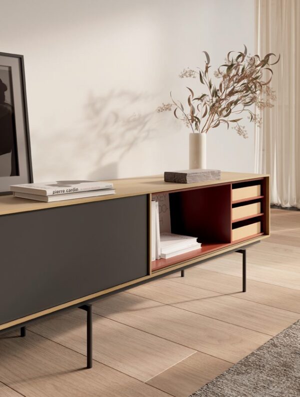 Aura H61 Roble Organic / Brick / Onyx-252012