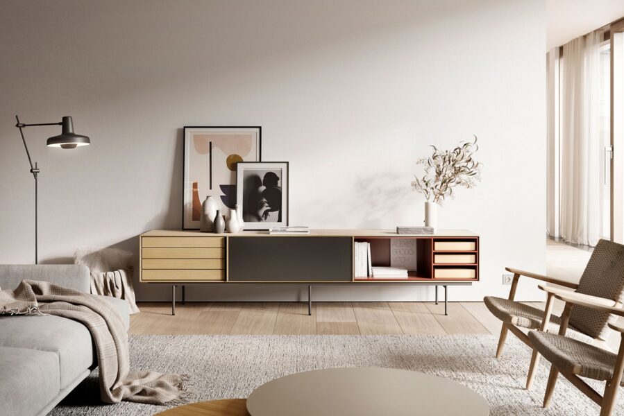 Aura H61 Roble Organic / Brick / Onyx-252014