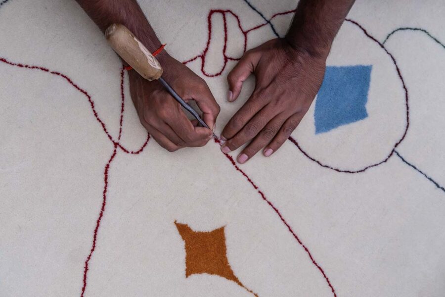 Alfombra Silhouette Kilim-255828
