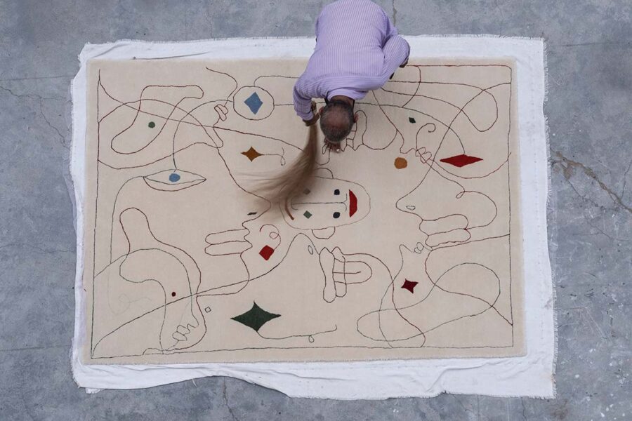 Alfombra Silhouette Kilim-255829