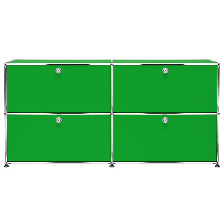 Aparador Haller Módulo 4 Puertas Verde