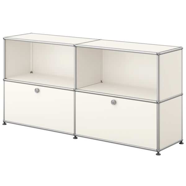 Aparador Haller Módulo 4 / 2 Puertas Inferiores Blanco Puro ERF-345480