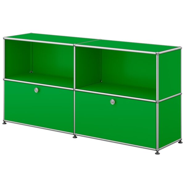 Aparador Haller Módulo 4 / 2 Puertas Inferiores Verde ERF-345490