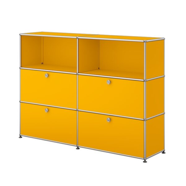 Aparador Haller Módulo 6 High 4 P Amarillo ERF-344763