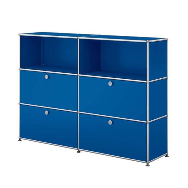 Aparador Haller Módulo 6 High 4 P Azul Genciana ERF-344735