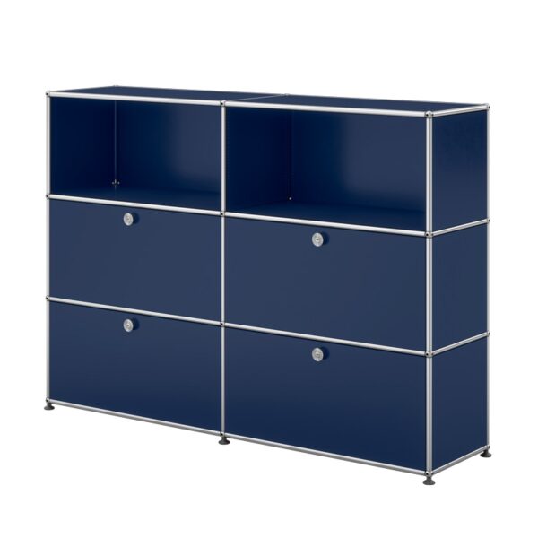 Aparador Haller Módulo 6 High 4 P Azul Oscuro ERF-344718