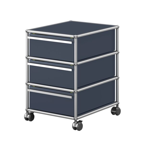 Cajonera Haller 3 Cajones Gris Antracita ERF-344872