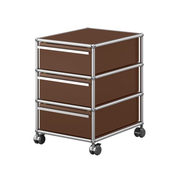 Cajonera Haller 3 Cajones Marrón ERF-344868