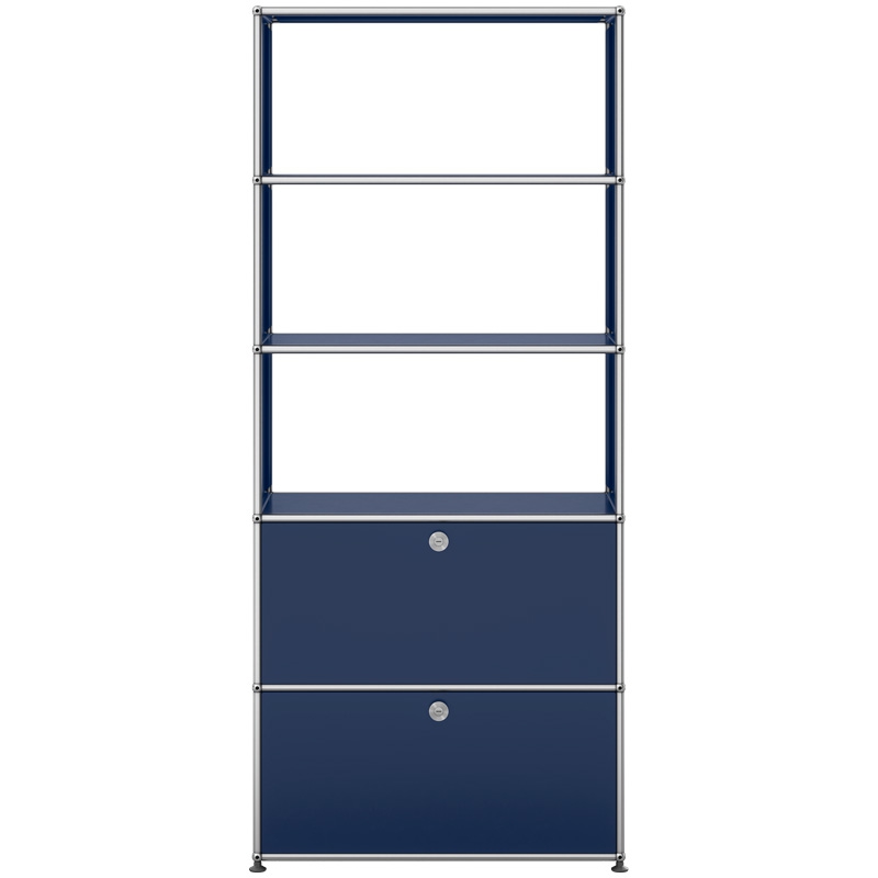 Estantería Haller Bookcase 700 Azul Acero ERF-0