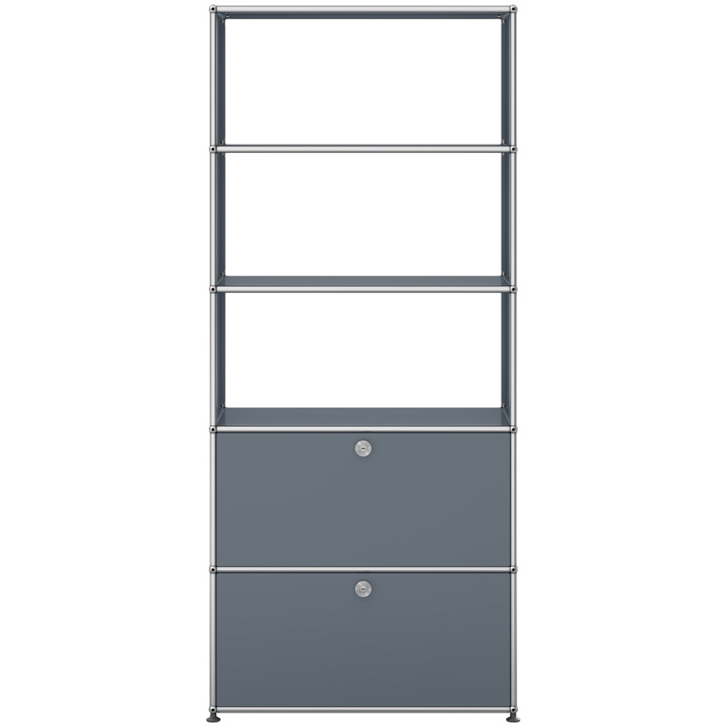Estantería Haller Bookcase 700 Gris Medio ERF-0