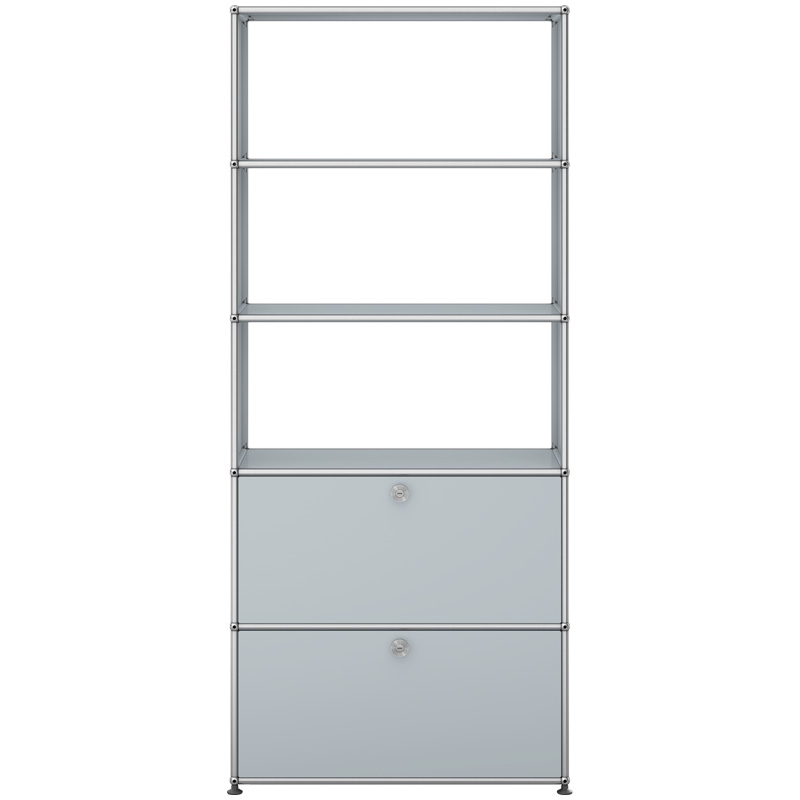Estantería Haller Bookcase 700 Plateado Mate ERF-0