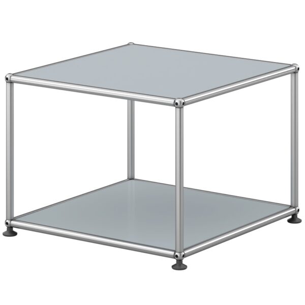 Mesa Auxiliar Haller 523 Plateado Mate ERF-347497