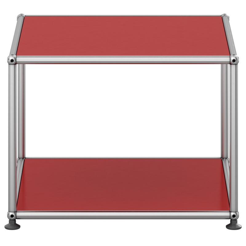 Mesa Auxiliar Haller 523 Rojo Rubí ERF-0