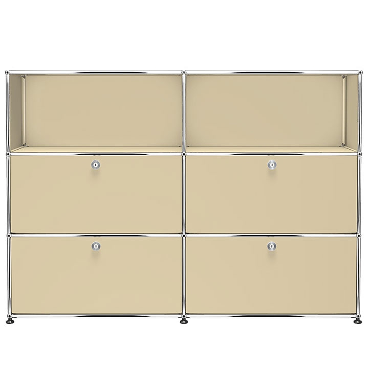 Aparador Haller Módulo 6 High 4 P Beige ERF