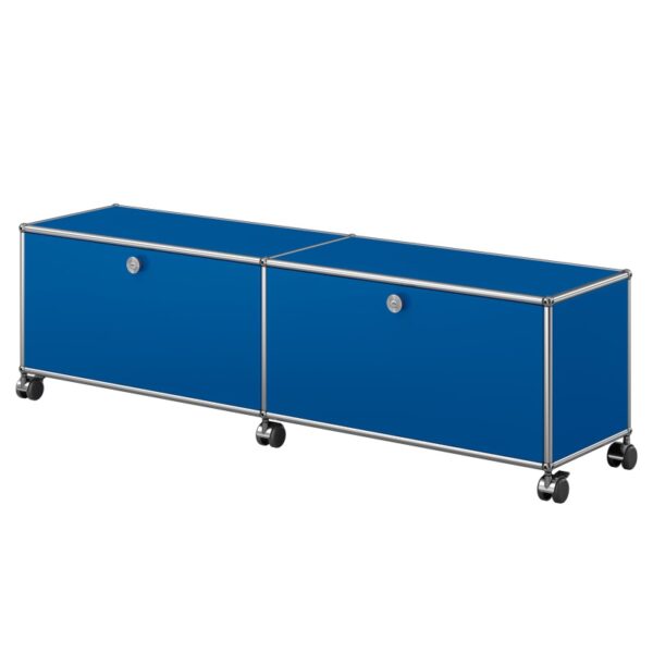 Mueble Auxiliar Haller 2 Wheels Azul Genciana ERF-345612