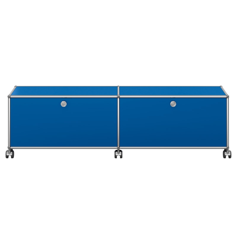 Mueble Auxiliar Haller 2 Wheels Azul Genciana ERF