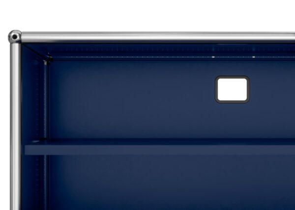 Mueble Auxiliar Haller 2 Wheels Azul Oscuro ERF-345622