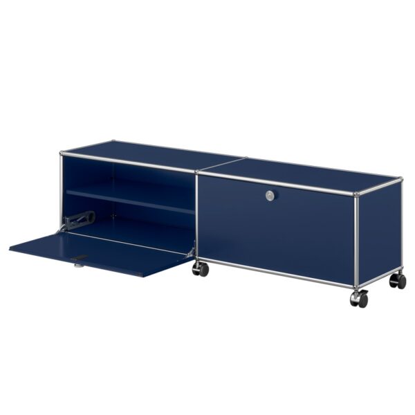 Mueble Auxiliar Haller 2 Wheels Azul Oscuro ERF-345623