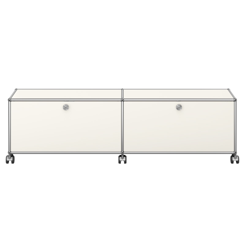 Mueble Auxiliar Haller 2 Wheels Blanco Puro ERF
