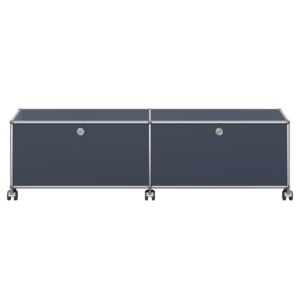 Mueble Auxiliar Haller 2 Wheels Gris Antracita ERF