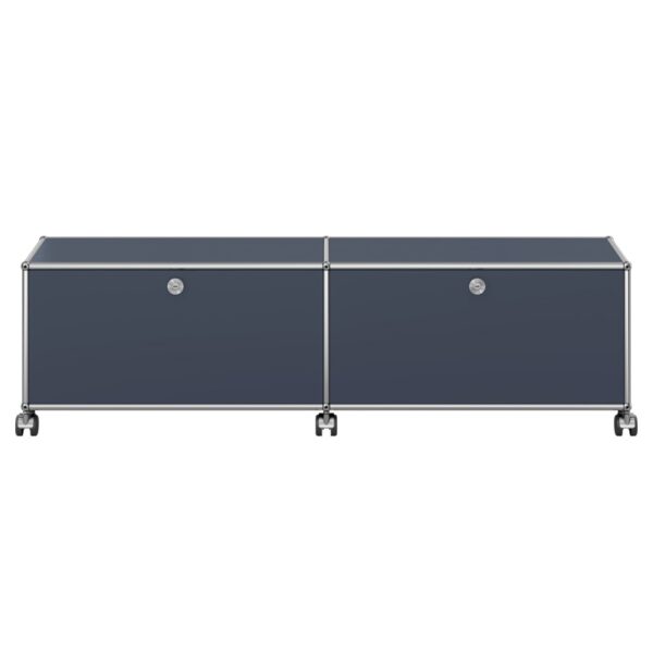 Mueble Auxiliar Haller 2 Wheels Gris Antracita ERF-0