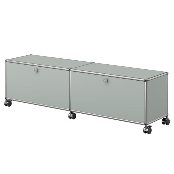Mueble Auxiliar Haller 2 Wheels Gris Claro ERF-345578