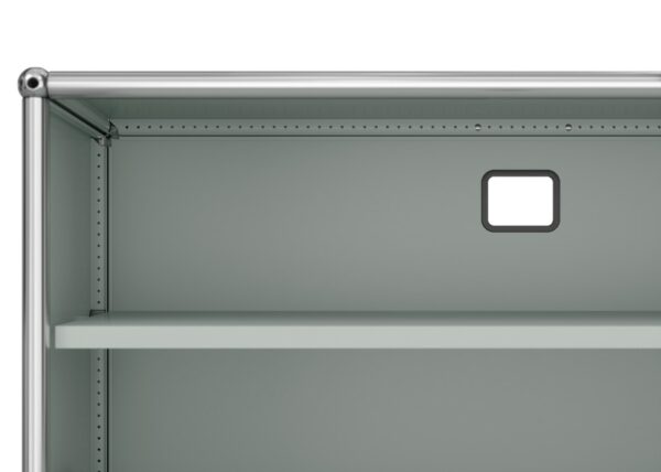 Mueble Auxiliar Haller 2 Wheels Gris Claro ERF-345579