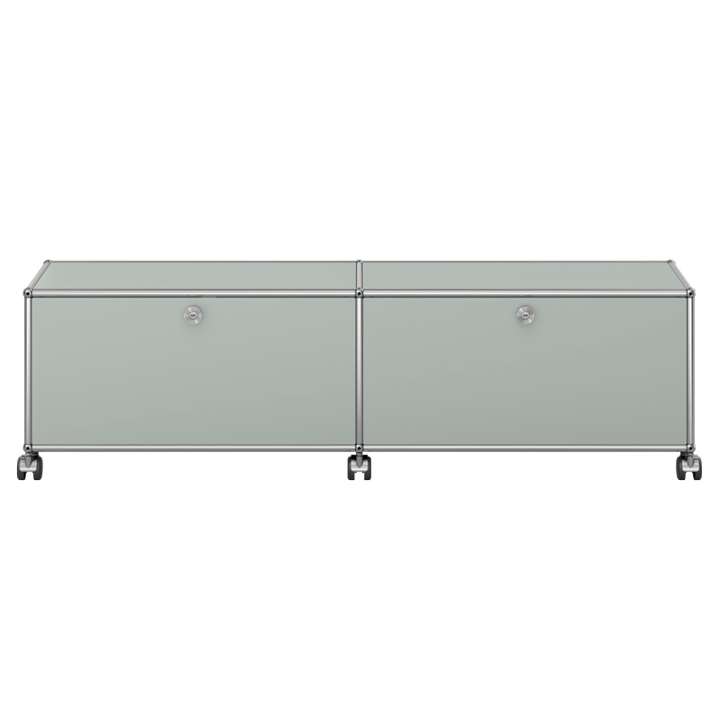Mueble Auxiliar Haller 2 Wheels Gris Claro ERF