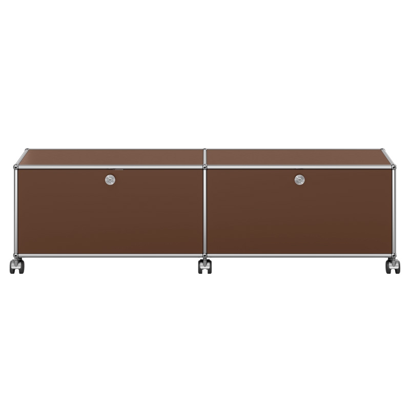 Mueble Auxiliar Haller 2 Wheels Marrón ERF