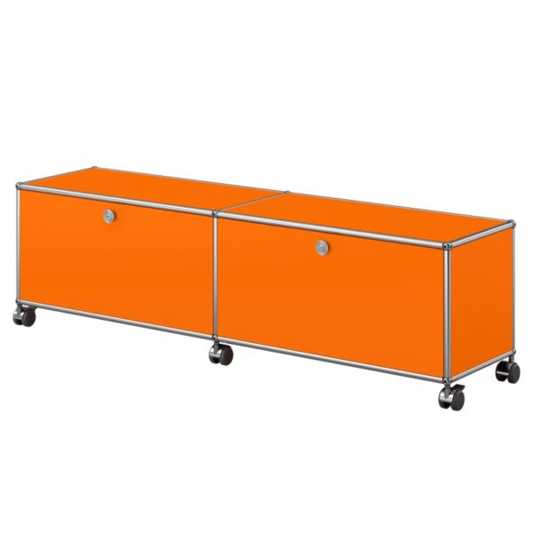 Mueble Auxiliar Haller 2 Wheels Naranja ERF-345604