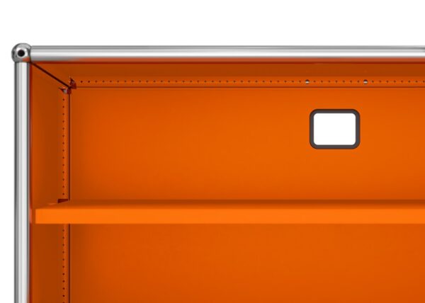 Mueble Auxiliar Haller 2 Wheels Naranja ERF-345605