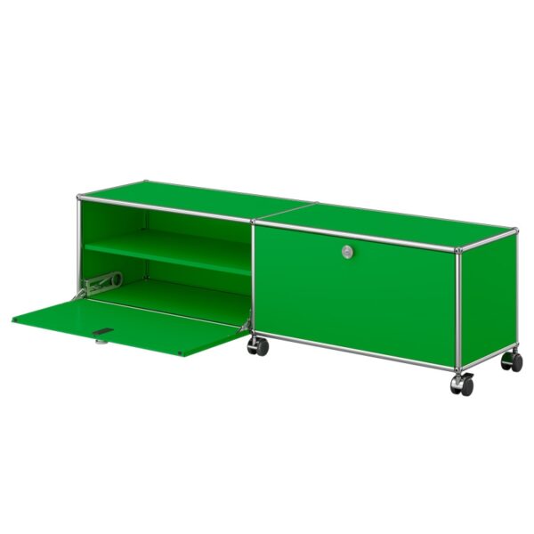 Mueble Auxiliar Haller 2 Wheels Verde ERF-345609