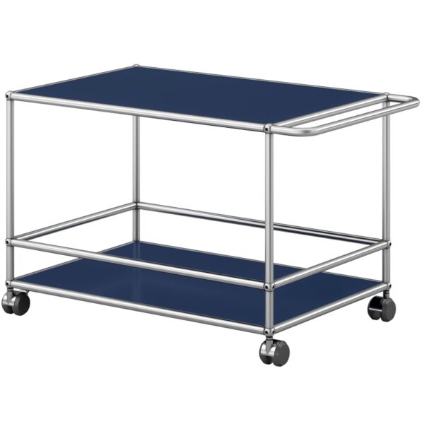 Carrito Haller Con Barra de Cierre Azul Acero ERF-347699