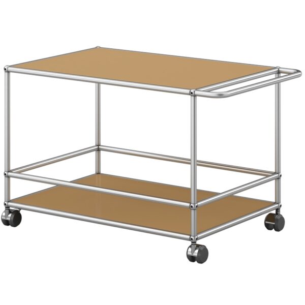 Carrito Haller Con Barra de Cierre Beige ERF-347683
