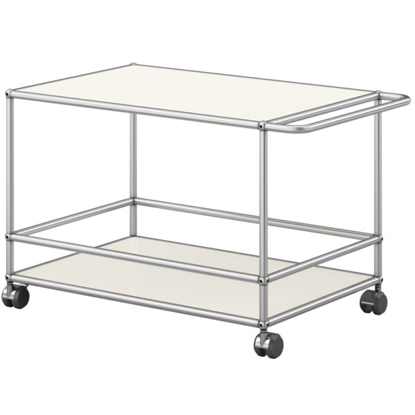 Carrito Haller Con Barra de Cierre Blanco ERF-347675