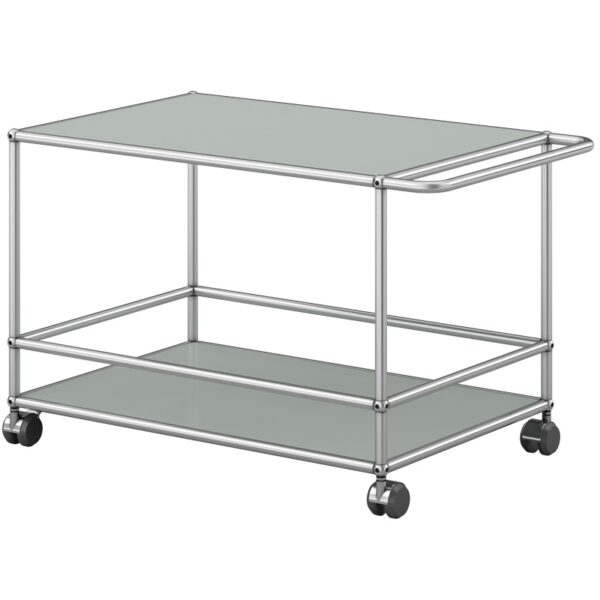 Carrito Haller Con Barra de Cierre Gris Claro ERF-347677