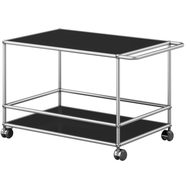 Carrito Haller Con Barra de Cierre Negro Grafito ERF-347701