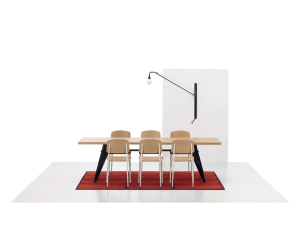 Mesa EM Table Roble Macizo / Negro 2200 ER-267687