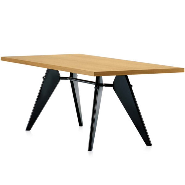 Mesa EM Table Roble Macizo / Negro 2200 ER-0