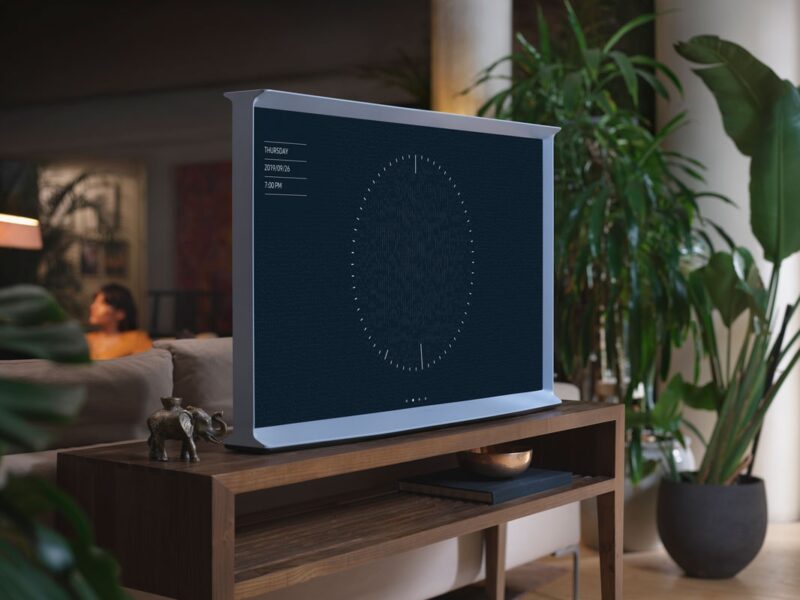 The Serif TV QLED 4K 49" Azul Cielo ER-269342