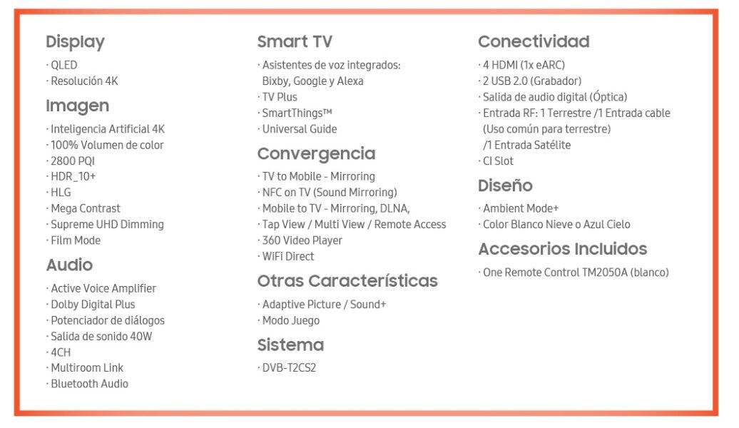 The Serif TV QLED 4K 49" Azul Cielo ER-269428
