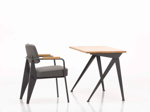 Mesa Compas Direction Roble / Base Negro ER-267732