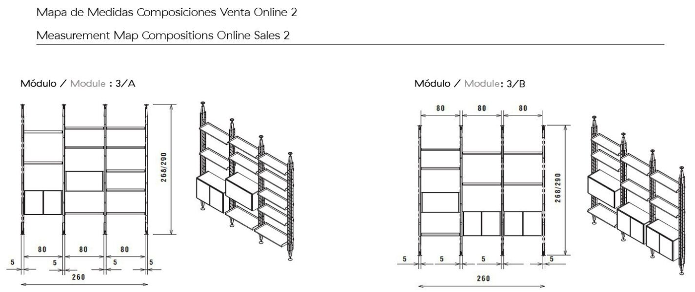 Estantería 835 Infinito -273725