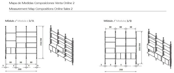Estantería 835 Infinito -273725